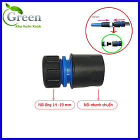 Mua Đầu Nối Nhanh Ống Nước NN-1419 Dùng Kết Nối Nhanh Khớp Nối Nhanh Với Ống Mềm Phi 14-19 mm