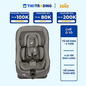Ghế ngồi ôtô cho bé Joie Steadi R129 Cobble Stone dành cho bé từ sơ sinh đến 4 tuổi