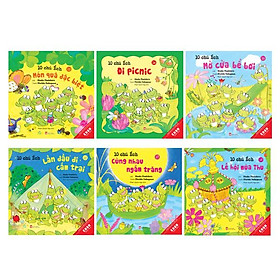 Sách - Bộ Sách Ehon Nhật Bản - 10 Chú Ếch - Phần 3 - Tập 13-18 (Bộ 6 Cuốn)