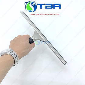 Tay gạt nước vệ sinh kính inox cao cấp 40cm, chuyên dùng vệ sinh kính_ĐỒ DÙNG MINH NGỌC