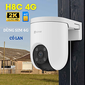Mua Camera WiFi EZVIZ H8C 2K 4G Quay Quét 360 độ- Hàng chính hãng
