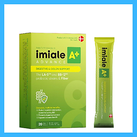 Mua Lợi Khuẩn Sống  Gắn Đích IMIALE A+ Đan Mạch  (Hộp 20 gói) Hỗ Trợ Tiêu Hóa  Đại Tràng  Táo Bón  Tiêu Chảy