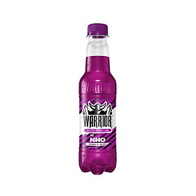 Lốc 6 Chai Nước Tăng Lực Có Gas Warrior Vị Nho (330ml x 6 chai)