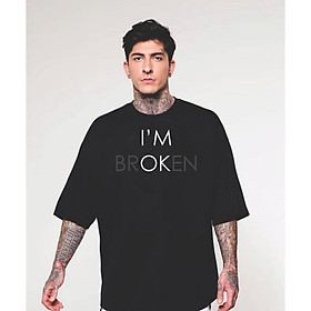 Áo thun overtee I'm Broken-Fox