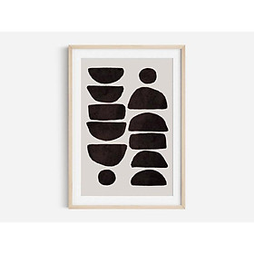 Tranh in cao cấp | Tranh nghệ thuật trừu tượng - Abstract Shape Print, Geometric Abstract Art