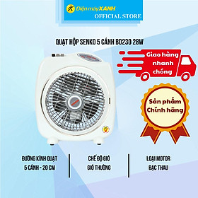 Mua Quạt hộp Senko 5 cánh BD230 28W - Hàng Chính Hãng