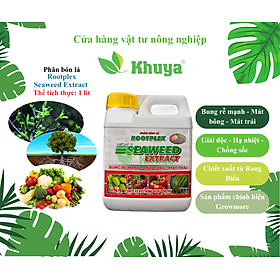 Phân bón lá Growmore Root Plex Seaweed Extract Rong biển USA 1 lít