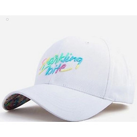 CC sparkling ballcap WHITE