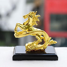 Mua Tượng Ngựa vờn mây mạ vàng – NG001 - Quà tặng Sếp lên chức