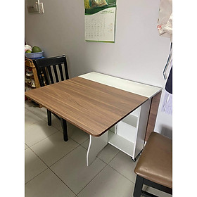 Mua Bàn Ăn Thông Minh Có Thể Gấp Gọn (có bánh xe)
