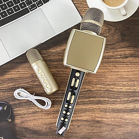 Mua Micro Karaoke Bluetooth YS98 Kèm Mic Hát Song Ca và Loa 3 in 1 kết hợp hát cực hay - Bảo hành 6 tháng