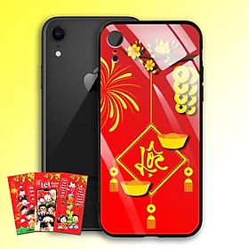 Ốp Lưng Kính Cường Lực cho điện thoại Iphone XR - 03006 7969 LOC02 - Tặng kèm bao lì xì Chúc Mừng Năm Mới - Hàng Chính Hãng