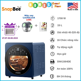 Mua Nồi Chiên Không Dầu SNAPBEE SNK1504DE Thương Hiệu Mỹ Cao Cấp 16 Chức Năng Tích Hợp  Dung Tích 15L  Công Suất thực 1700W - Hàng Chính Hãng