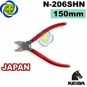 Mua Kìm cắt Keiba N-206SHN Nhật Bản dài 150mm (Không lỗ) loại 6 inch (Japan)