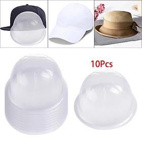 10x Tabletop Hat Stand Rack Hat Holders Baseball Hat Rack Holder Rack for Living Room Home Shop Bedroom Travel