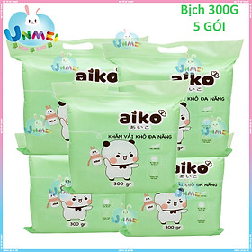 [COMBO 6 GÓI] KHĂN VẢI KHÔ ĐA NĂNG AIKO 270 TỜ/ GÓI