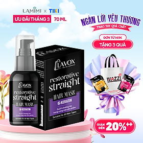 Duỗi Hấp Phục Hồi Keratin Lavox Online Shopping