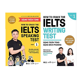 Combo Crack IELTS Giúp Bạn Chinh Phục Giấc Mơ IELTS : How To Crack The IELTS Speaking Test - Part 1 + How To Crack The IELTS Writing Test - Vol 1 - Paru Itagaki