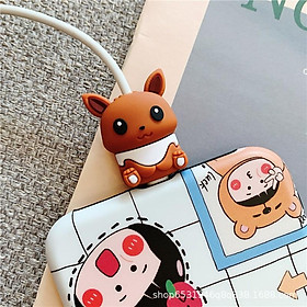 Mua NÚT CÁP POKEMON BẢO VỆ CÁP SẠC Dành Cho ️ IPHONE TAI NGHE CHỐNG ĐỨT GẪY DÂY CUTE