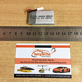 Mua Pin sạc 3.7V dung lượng 800mAh chân cắm trắng dẹt p2.54