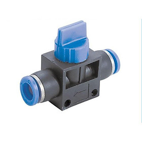 Mua Van khóa khí nhựa  2 đầu dây hơi 6mm 8mm 10mm 12mm  HVFF6 HVFF8 HVFF10 HVFF12