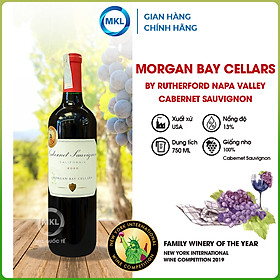 Rượu Vang Đỏ Morgan Bay by Rutherford Napa Valley Cabernet Sauvignon 750ml 12.5% - Mỹ - Hàng Chính Hãng