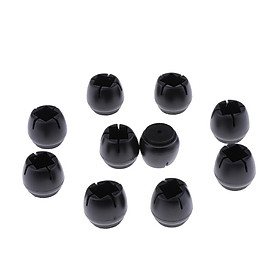 10pcs Chair Leg Floor Protector with Felt Pads Table Glides Feet Caps Round