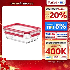 Mua Hộp bảo quản thực phẩm thủy tinh Tefal Masterseal Glass 700ml- Hàng chính hãng