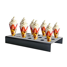 Ice Cream Cone Stand Ice Cream Holder Stand Decorative Cupcakes Pastry Tray Tool Cupcake Baking Rack Cupcakes Holder for Party Home Birthday