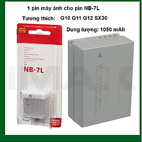 Mua COMBO PIN SẠC THAY THẾ CHO PIN MÁY ẢNH CANON NB-7L