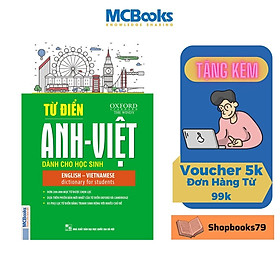 Sách Từ điển Anh Việt dành cho học sinh (bìa xanh lá cây)