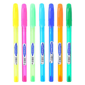 Hộp 50 Cây Viết Bi Gel Đậy Nắp Digno Trijet - Mực Xanh