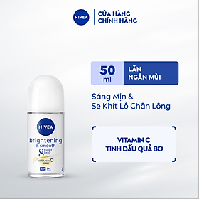 Combo 6 Lăn Ngăn Mùi NIVEA (50ml) - Brightening & Smooth