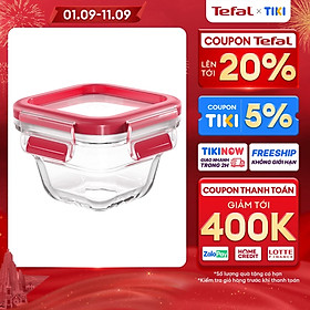 Hộp bảo quản thực phẩm thủy tinh Tefal Masterseal Glass 180ml - Hàng chính hãng