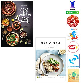 [Download Sách] Combo EAT CLEAN Thực Đơn 14 Ngày Thanh Lọc Cơ Thể Và Giảm Cân Và Về Nhà Ăn Cơm - 45 Công Thức Thuần Chay Cho Mâm Cơm Nhà Bạn( Tặng kèm sổ tay)