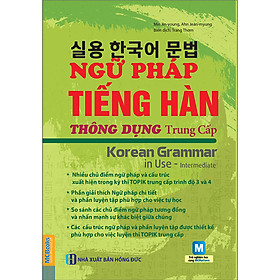 Ngữ Pháp Tiếng Hàn Thông Dụng -  Trung Cấp