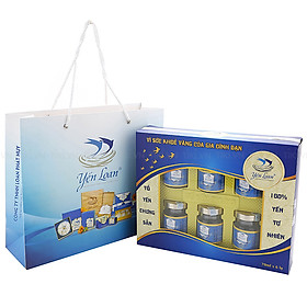 Yến Loan - Yến Hũ Chưng Sẵn Không Chất Bảo Quản Bổ Sung Dinh Dưỡng, Hồi Phục Sức Khỏe (Lốc 03 Gram)