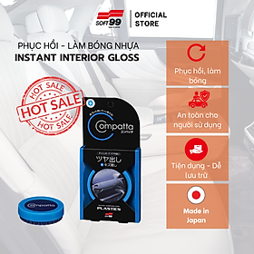 PHỤC HỒI & LÀM BÓNG NHỰA ĐEN NỘI THẤT Ô TÔ ROOMPIA COMPATTA - INSTANT INTERIOR GLOSS L-87 | SOFT99
