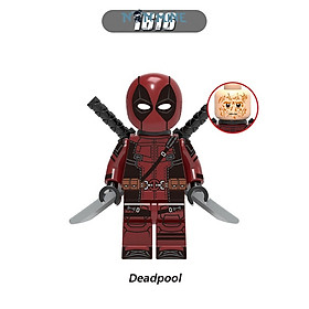 Minifigures Deadpool Marvel Lắp Ráp Mô Hình Nhân Vật Phim Truyện X0302