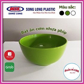 Mua Sỉ 20 Bát ăn cơm nhựa phíp Song Long Plastic chịu nhiệt độ cao  an toàn khi sử dụng (MS: 2745) 01185 Buôn Rẻ
