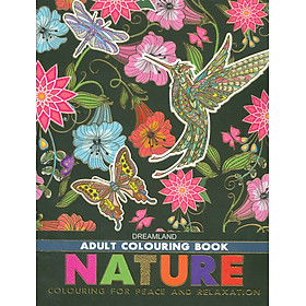 Hình ảnh Nature - Adults Colouring Book (Sách tô màu dành cho người lớn: Thiên Nhiên)