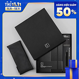 Bộ quà tặng văn phòng Xiaomi Kinbor, bút, sổ tay, dấu trang, hộp bút chì,