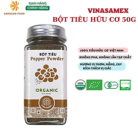 Bột tiêu hữu cơ Vinasamex 50g