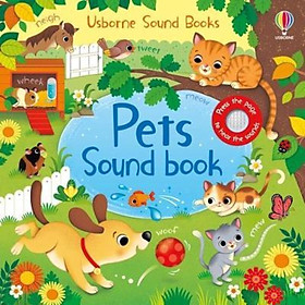 Sách - Pets Sound Book by Sam Taplin (UK edition, paperback)