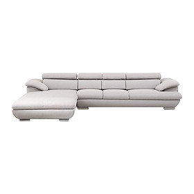 Sofa Góc L-Concept Juno 338 x 168 x 75 90 cm Xám Nhạt