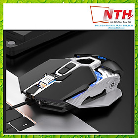 Mua Chuột chuyên game có dây K-Snake Q18 có 2 chế độ chơi game ghìm tâm và làm việc văn phòng với tốc độ chuột 6400DPI kèm theo đèn led cực đẹp-NTH