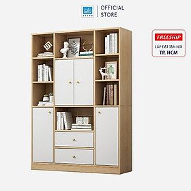 Mua Tủ Sách Siêu Lớn Nhiều Ngăn Hiện Đại SIB Decor KSG46
