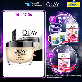 Kem Dưỡng Ban Đêm Olay Total Effects (50g)