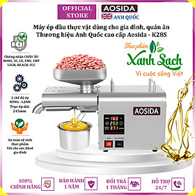 Mua Máy ép dầu ăn thực vật nóng và lạnh dùng cho thương hiệu Anh Quốc Aosida K28S cao cấp - Hàng Nhập Khẩu