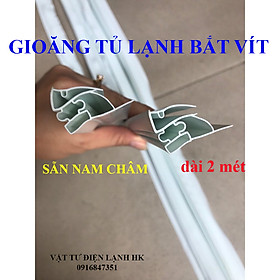 Mua Ron tủ lạnh kiểu bắt vít 2 mét - Gioăng sẵn nam châm Zoăng 2m